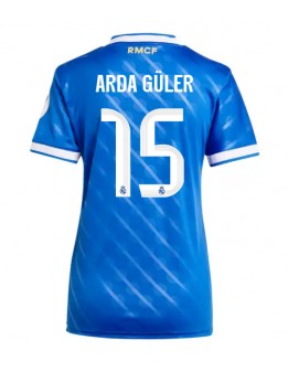 Billige Real Madrid Arda Guler #15 Tredjedrakt Dame 2025-26 Kortermet